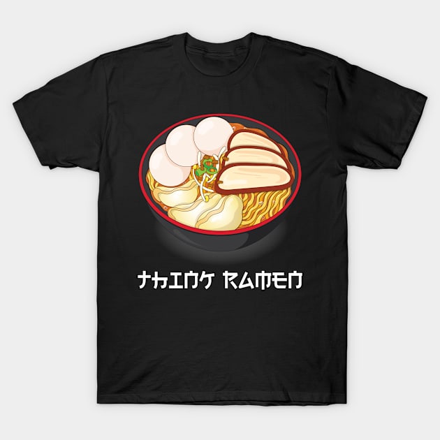 Think ramen ramyun ramyeon. Pasta Noodle lovers T-Shirt by topsnthings